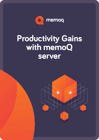 Server productivity ebook - memoQ