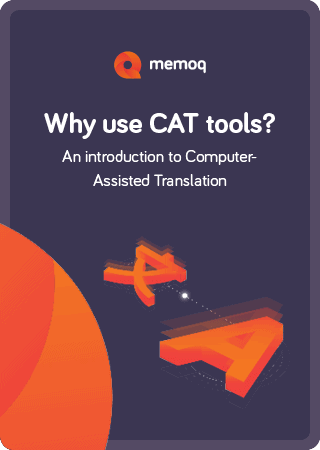 why use cat tools memoQ ebook